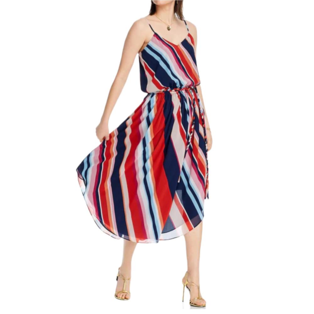 LINI Multicolor Midi Dress Size S